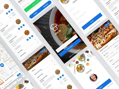 Foodlab adobe food food app login restaurant restaurant app xd