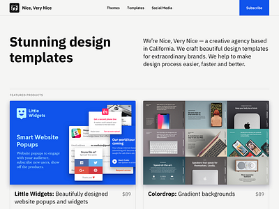 Market Pages: Website Template for Marketplace creator css digital product html market marketplace sale store template website template