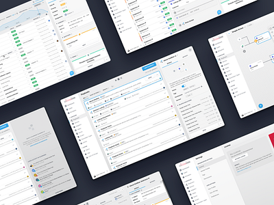 Cybersecurity Orchestration App cybersecurity desktop app layout master detail ui ux web app
