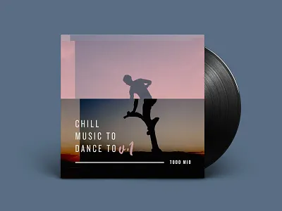Chill Music 1 Mockup Scott Brookshire album art chill dj knockout junior featherweight mixtape music vinyl