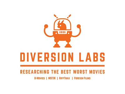 Diversion Labs V2 brand branding color community icon illustration logo monsters retro science science fiction