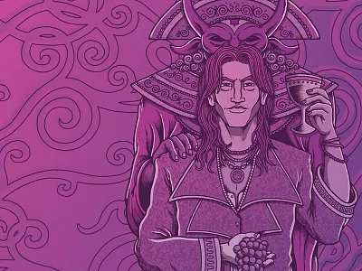 SF Opera - Don Giovanni - Summer of Love Anniversary branding don giovanni gradient handdrawn opera psychedelic san francisco sf opera summer of love