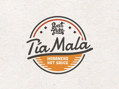 Tia Mala Badge badge branding food label packaging restaurant salt lake city visual identity