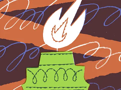 Sea Change climate change editorial illustration poster