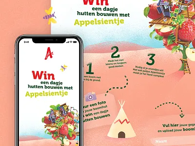 Appelsientje Kids action building fruit happy juice kids orange treehouse win