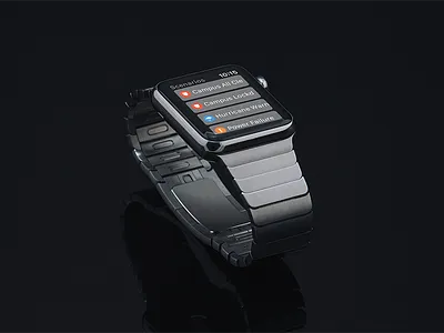 Omnilert Scenarios for Apple Watch sketch ui ux uxui watchos