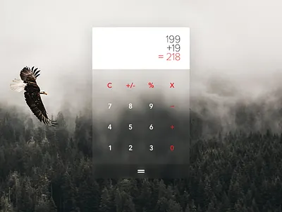 Daily UI #004 - Calculator calculator dailyui design challenge minimal modern ui design ux design
