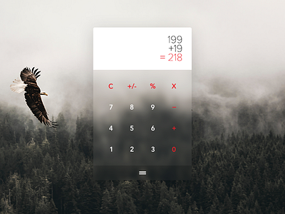 Daily UI #004 - Calculator calculator dailyui design challenge minimal modern ui design ux design