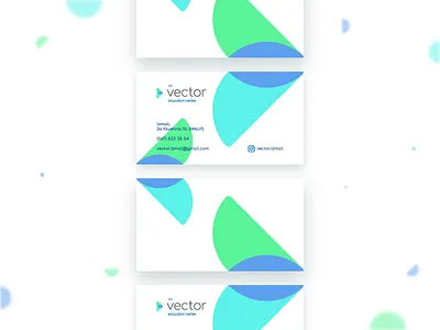 Vector - Business Card arounda arrow branding business card card circle design geometry identity logo vector