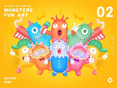 MONSTERS 02 illustration wme