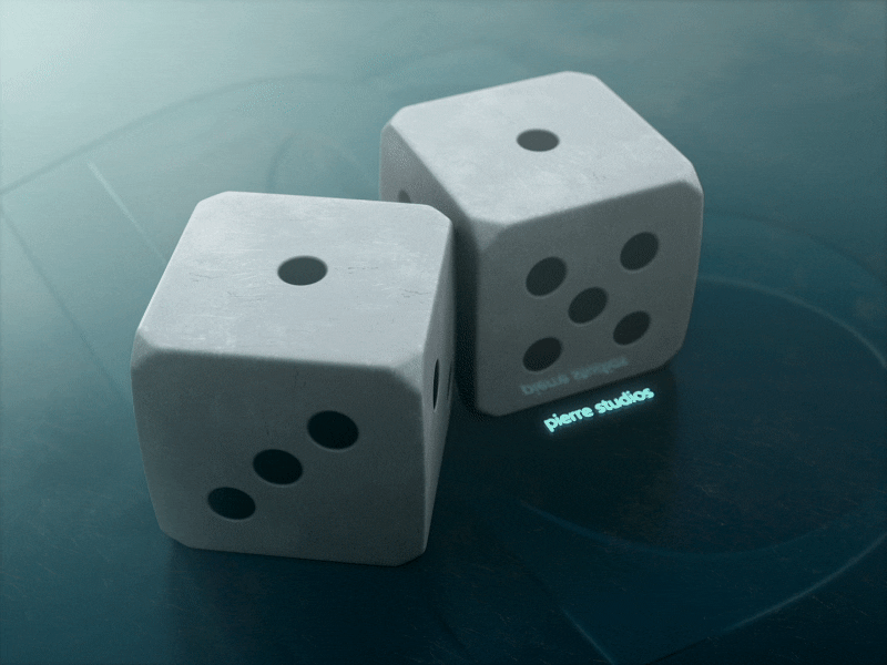 Snake Eyes ae animation c4d dice dynamics eyes motion redshift3d rollin snake