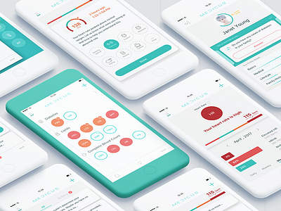 Medicus ai app designer blood report app clean design healthcare app healthcare app design healthcare design medical app medical ios app medical reports app medicus