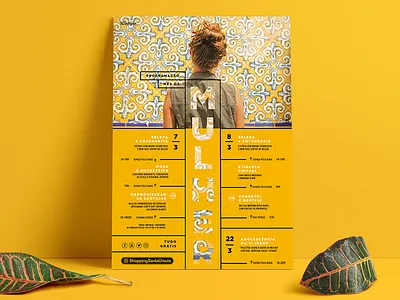 International Women's Days Poster Design design events graphic mall poster woman women