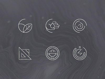 Chemistry icons - Set 2 chemistry chemistry icons geometry icon icons illustration lines minimal outline shapes vector