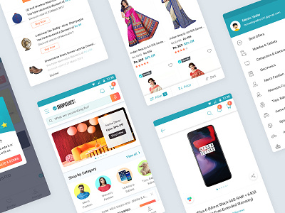 Shopclues Buyer Experience Mobile android app android e commerce app android shopping app buyer android buyer experience buyer side indian e commerce indian shopping app shopping app