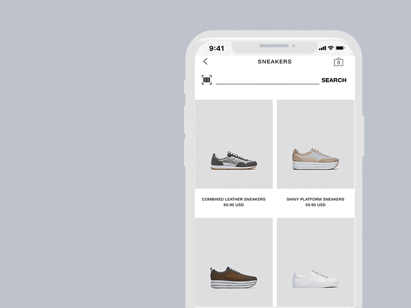 Must see Zara app retail AR concept ar arkit augmented reality boston concept croatia design agency ecommerce europe hire ios london mirror mobile app new york retail san francisco shoes shopping zara