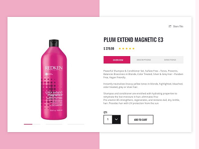 Buy A Shampoo challenge ecommerce purchase shampoo ui