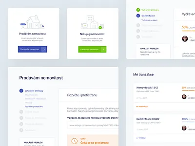 Indigo - Dashboard buying cards clean dashboard files flow form interface navigation progress sell selling side steps ui upload ux webapp welcome wizard
