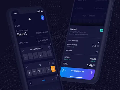 Blockchain Lottery: Profile. My tickets. Mobile betting bitcoin blockchain casino cryptocurrency ethereum gambling game lottery powerball ticket