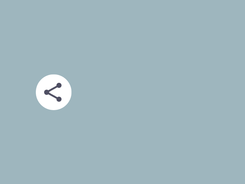 Social share – Daily UI #010 animation dailyui share social media ui