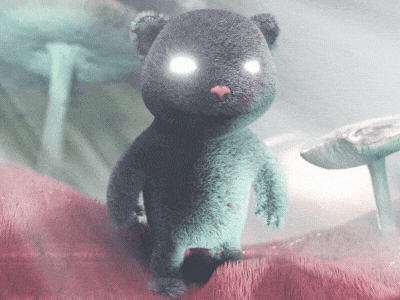 Little Monster 4 3d art cinema 4d design motion design motion graphics