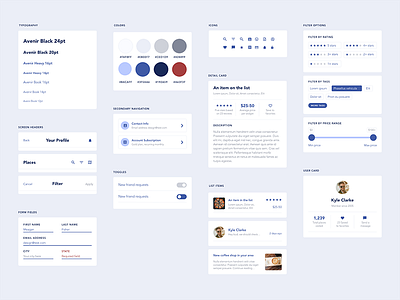Free UI Elements for Mobile App Design adobe xd design download freebies iphone app mobile mobile app ui ui kit ux