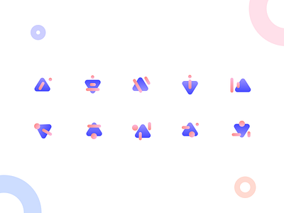 Icon exploration #26/100 color icon ui