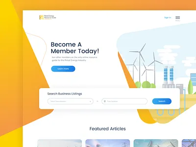 Heat Providers Home Page directory energy home homepage landing page listing provider