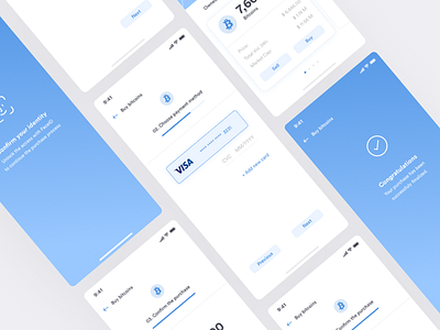 The process of buying cryptocurrencies 📊 cryptocurrency dashboard interface iphone x ui ux