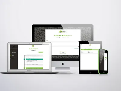 Mike Albert Overdrive fleet leasing responsive design timeline web design
