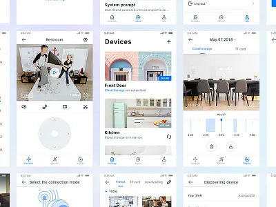 Wansview+,Family camera app camera care devices family monitor replay smart home timeline video