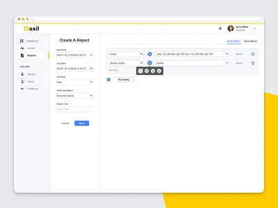 Report Builder builder report ui ux