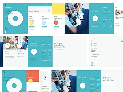 HTD - Developers developers health health care horizontal scroll innovation