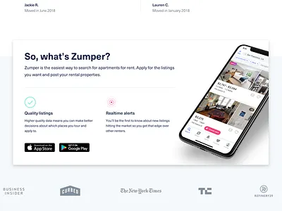 Zumper Homepage Iteration