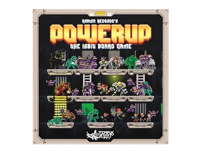 POWERUP the 16 bits board game 16bits art board game pixel pixelart retro