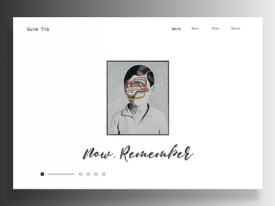 Brutal Design - Daily UI Challenge 124 art branding character design flat illustration minimal minimal app painting simple typography ui web white