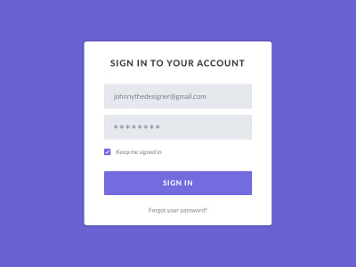 Login Screen - Daily UI Challenge #001 app challenge daily design freebie login mobile modal sketch ui ux web