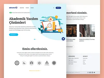 Advancity's new website [WIP] design e learning ui ux website