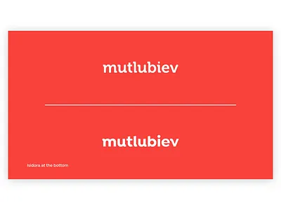 Logotype Evolution - Mutlubiev brand identity branding design font typeface