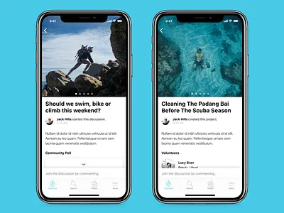 Community Polls & Projects - Digital Town