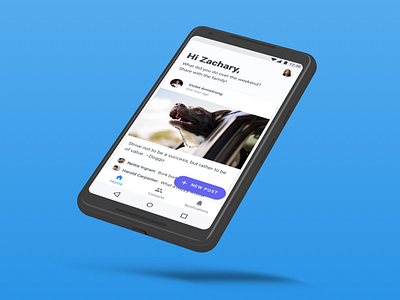 GrandPad Android App - Redesign android app grandpad material design mobile ui ux