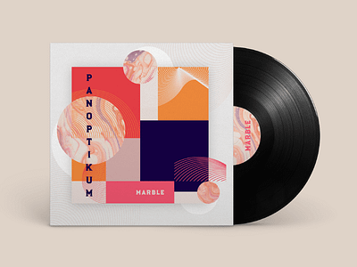 Marble Vinyl abstract art cover design illustration marble mockup music record retro vector vinyl