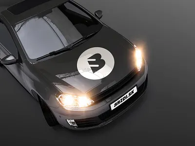 B as Break - rejected logo concept b b letter b symbol identity logo logo design logotype negative space wordmark