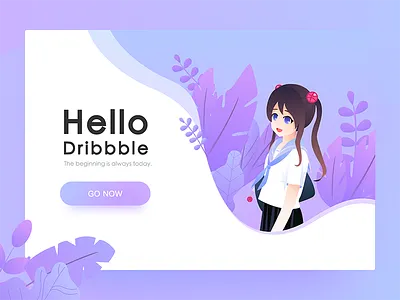 Hello，dribbble！