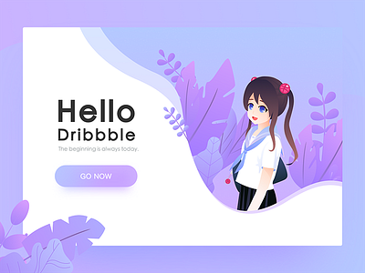 Hello，dribbble！