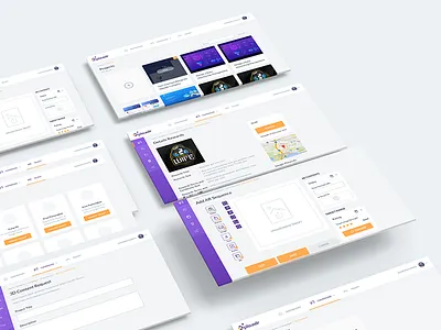 UI & UX Design for Augmented Reality Platform ar augmented reality future tech product development product strategy ui ui design user journey ux ux design web app design web portal