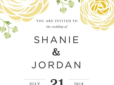 Wedding Invitation invitation invites print typography wedding
