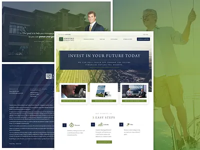 Advantage Preview financial gradients nautical retirement website
