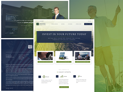 Advantage Preview financial gradients nautical retirement website