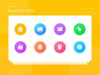 Business icon business file home icon texture ui job mail message state tag work